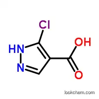 Molecular Structure of 1186049-67-1 (5-Chloro-1H-pyrazole-4-carboxylic acid)